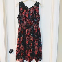 Women&#39;s Romy Floral Lace Sleeveless Dress Size Large - £4.81 GBP