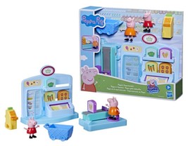 Peppa Pig Peppa’s Adventures, Peppa’s Supermarket Playset Preschool Toy, 3+ - £22.49 GBP