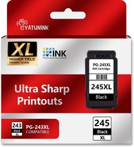 245XL Ink Cartridge Compatible with Canon 245 PG 243 PG 245 XL PG243 PG2... - £31.47 GBP