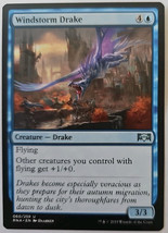 MTG Magic The Gathering Card Windstorm DrakeCreature Drake Blue Ravnica ... - £3.71 GBP