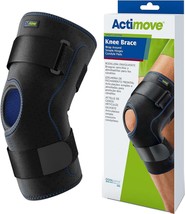 Actimove Knee Brace Wrap Around, Simple Hinges, Condyle Pads Medium (Black) - $66.54 CAD