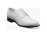 00055, Stacy Adams Leather Shoes Anaconda Print Lace Up All Colors - $140.00
