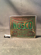 78&quot; Old Vtg Collectible Nosco National Oil &amp; Supply Tape Measure - £19.65 GBP
