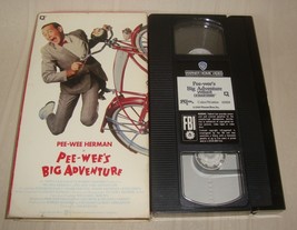 Pee-Wee Herman in Pee Wee&#39;s Big Adventure 1985 VHS Video Tape Movie - £11.60 GBP