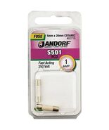Jandorf Specialty Hardw Fuse S501 1A Fast Acting 60716 - $373.67 MXN