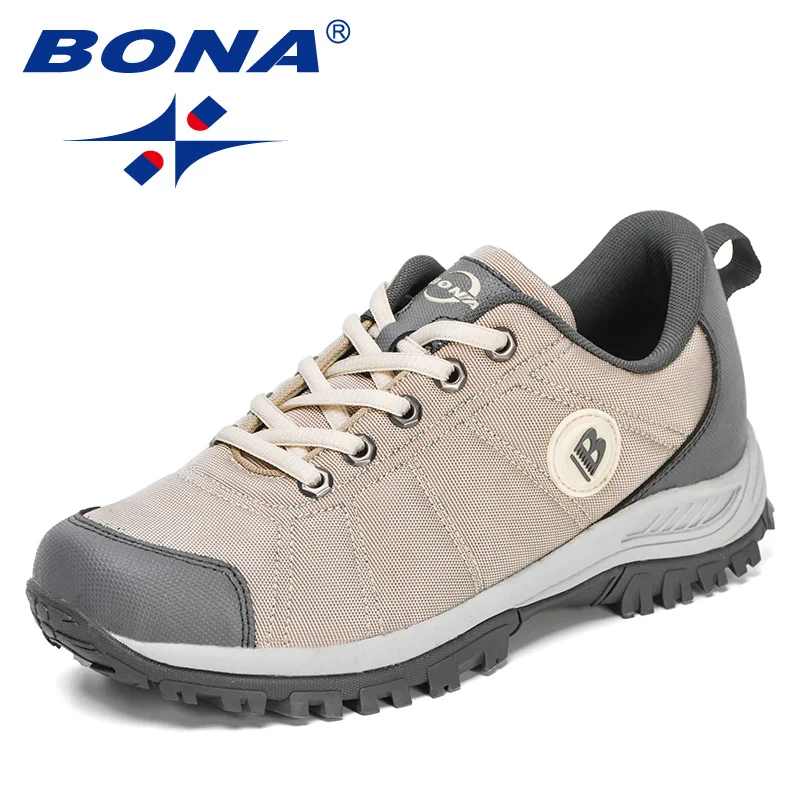 BONA 2024 New Designers Hi Shoes Men Trek  Wal Mountain Outdoor Shoes Man Trail  - £179.58 GBP