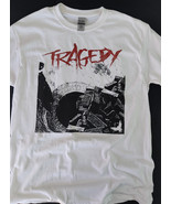 Tragedy white shirt - punk t-shirt - punk clothing - hardcore punk - crust - $20.00
