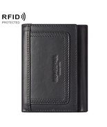 Humerpaul BP992 Men’s Wallet, Top Leather, Zippered, Anti-theft RFID pro... - $35.50
