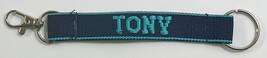 TONY Personalized Keychain Blue - $9.89