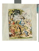 miniature Alice in Wonderland art picture poster doll vintage Mattel acc... - $0.00