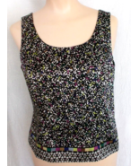 TAHARI Silk Cami/Top Side Zipper Fully Lined Arthur Levine Women 6P - $13.57 CAD