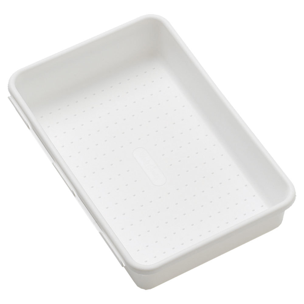 Madesmart Small Wide Interlocking Bin (White) - $16.41