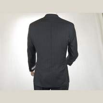 Men RALPH LAUREN Suit Wool Blend Two Button Classic Pinstripe Formal 0151 Gray image 8