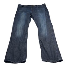 Kenneth Cole Jeans Men&#39;s 38 X 32 Blue Denim 5-Pockets High-Rise Straight Leg - £22.66 GBP