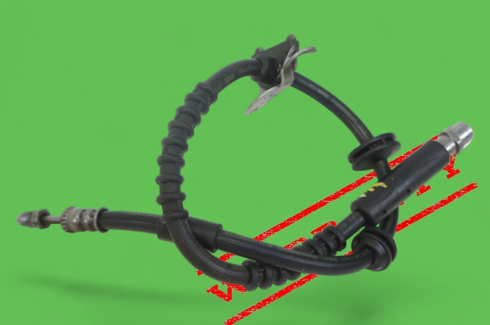 09-2015 bmw 550i 535i 528i 650i 640i 750li FRONT brake hose line pipe w/... - $28.00