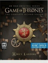 Game of Thrones: Season 2 (Steelbook) [Blu-ray] + Digital HD / NEW SEALED - £20.39 GBP