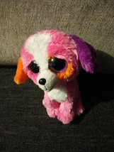 Ty Pink Dog Soft Toy Approx 7&quot; - £7.19 GBP