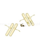 Pella Active Right + Fixed Left Handles Set Hinged Door + Keys - Polishe... - $874.95