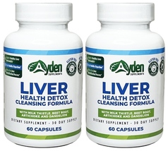 Liver Artichoke Detox Cleansing Capsules – 2 - £21.92 GBP