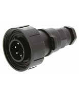 Connector, 6 pole, right mounting in serial cable 483-950 bayonet Buccan... - $11.43