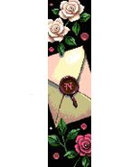 Perfumed Letter Sealed with Wax Bookmark | Cross Stitch Pattern (PDF) - $3.99