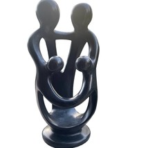 Soapstone Family of Four Sculpture - £39.30 GBP
