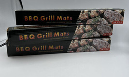 Grill Mats Box of 3 6 Mats in Each Box Measures 16 x 13 Inches New Non S... - £26.16 GBP