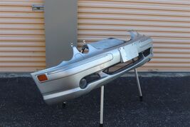 00-02 Mercedes Benz W210 E430 E55 AMG Front Sport Bumper W/ Grills & Fogs image 2