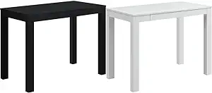 Parsons Desk With Drawer, Black &amp; Parsons Desk With Drawer, White - $273.99