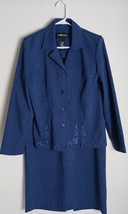 Sag Harbor Blazer And Skirt Set Women&#39;s Size 8 Tall - $464.66 MXN