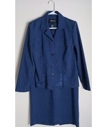 Sag Harbor Blazer And Skirt Set Women&#39;s Size 8 Tall - $464.66 MXN