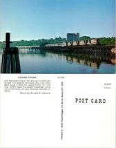 Train Railroad 470 Club&#39;s 15th Annual Fall Foliage Portland Maine GP9s Postcard - £7.38 GBP
