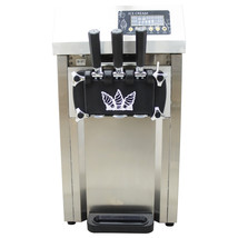 3 Flavors Commercial Soft Ice Cream Maker Stainless Steel  Cream Maker 1... - $25,794.43 MXN