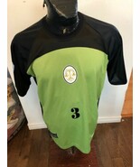 MENS Large Soccer Football Futbol Jersey DuBoteco football Club #3 Gabriel - $12.31 CAD
