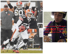 Joe Haden signed Cleveland Browns 8x10 football photo COA Proof autographed - £51.43 GBP