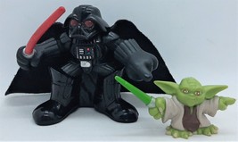 Star Wars Galactic Heroes Lot of 2 by Hasbro includin Darth Vader &#39;01 &amp; ... - $190.40 MXN