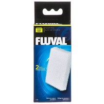 Fluval U-Sereis Underwater Filter Foam Pads Foam Pad For U2 Filter (2 Pack) - £21.22 GBP