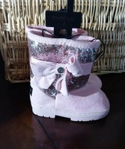 Bebe Size 7 Boots Pink Toddler - £35.77 GBP