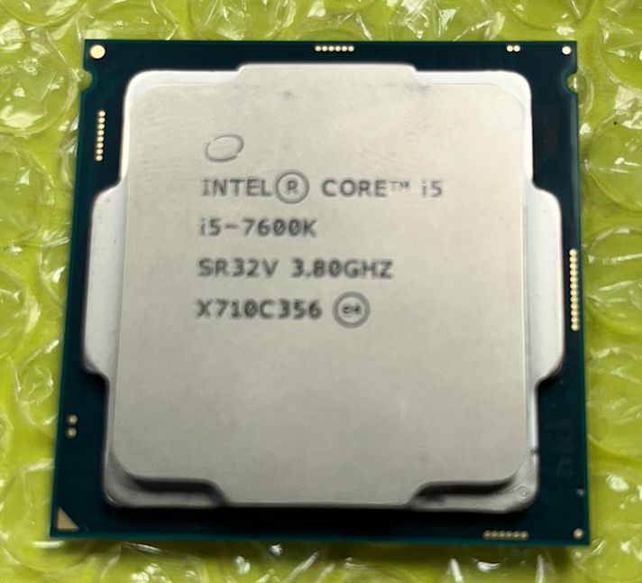 Intel Core i5-7600K 3.8GHz 6MB SR32V Skt. FCLGA1151 Desktop Processor CPU - £38.91 GBP
