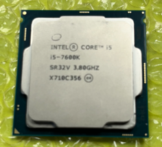 Intel Core i5-7600K 3.8GHz 6MB SR32V Skt. FCLGA1151 Desktop Processor CPU - £38.93 GBP
