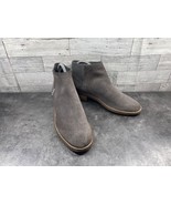 Sperry Boots Women 7.5M  Maya Lani Shoes Gray Suede Slip on Comfort Ankl... - $34.50 CAD