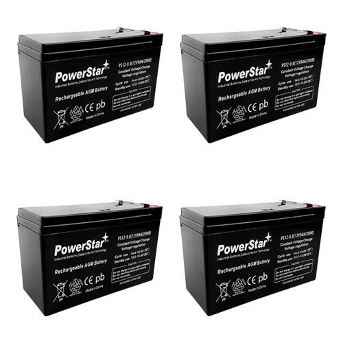 Battery Pack 4 APC SmartUPS RBC8 RBC23 RBC24 RBC25 RBC31 3 YEAR WARRANTY - $72.84