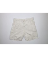 Tommy Bahama Relax Mens Size 38 Above Knee Cargo Shorts Beige Tencel Cotton - $741.44 MXN
