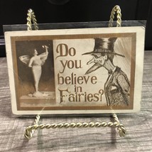Vintage Do You Believe in Fairies O-Yu Series Postcard Circa 1920s - £7.92 GBP