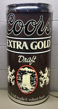 Vintage Rare Coors Extra Gold Draft Beer Can Sign Lights Up 26.5 X 13.5&quot; - $5,518.78 MXN