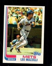 1982 Topps #465 Lee Mazzilli Nmmt Mets *X105535 - £1.94 GBP