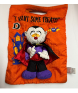 Halloween Trick Or Treat Bag Dracula  “I Vant Some Treat”  Vintage Gund - £7.89 GBP