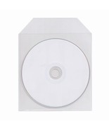 1000 Thin Cpp Clear Plastic Cd Dvd Sleeve With Flap 60 Microns - £29.48 GBP