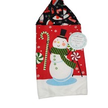 Christmas Snowman Hanging Stove Towel - £6.29 GBP