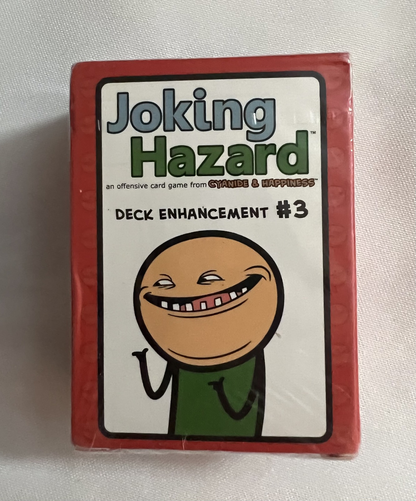 Deck Enhancement #3 Expansion Set of Joking Hazard Comic Building Card Game - $11.95